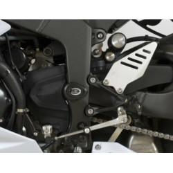 Tampons de protection R&G RACING Aero blanc Kawasaki ZX6R 636