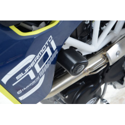 Tampons de protecion Aero R&G RACING noir Husqvarna 701 Supermoto