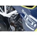 Tampons de protecion Aero R&G RACING noir Husqvarna 701 Supermoto