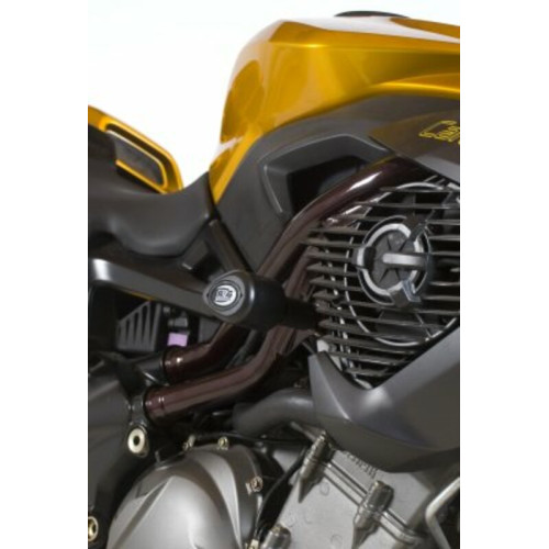 Tampons de protection R&G RACING Aero noir Benelli TNT 1130/Cafe Racer