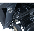 Tampons de protection R&G RACING Aero noir Suzuki GSX-S750