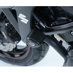 Tampons de protection R&G RACING Aero noir Suzuki GSX-S750