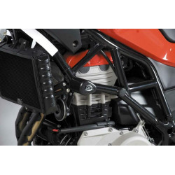 Tampons de protection R&G RACING Aero noir Husqvarna Nuda 900