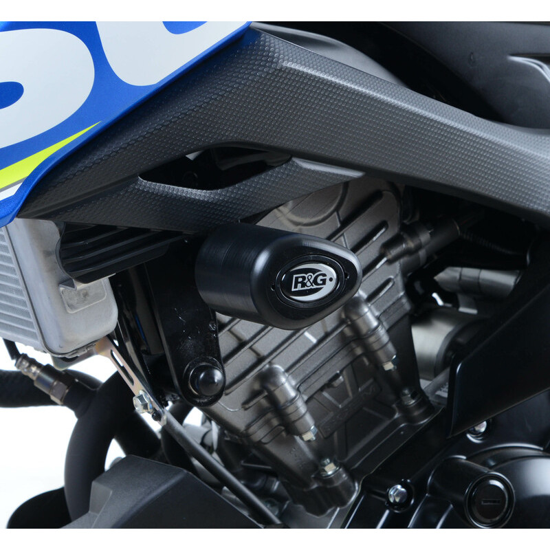 Tampons de protection R&G RACING Aero noir Suzuki GSX-S125