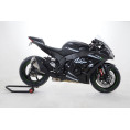 Tampons de protection R&G RACING Aero - blanc Kawasaki ZX10-R/RR