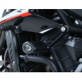 Tampons de protection R&G RACING Aero noir Triumph Street Triple