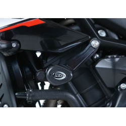 Tampons de protection R&G RACING Aero noir Triumph Street Triple