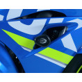 Tampons de protection R&G RACING Aero noir Suzuki GSX-R1000