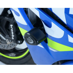 Tampons de protection R&G RACING Aero noir Suzuki GSX-R1000