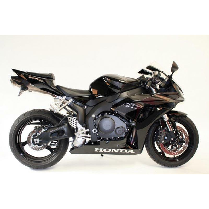 Tampons de protection R&G RACING Aero noir Honda CBR1000RR Fireblade