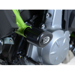 Tampons de protection R&G RACING Aero noir Kawasaki Z650