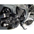 Tampons de protection R&G RACING Aero noir BMW K1200R/1300R