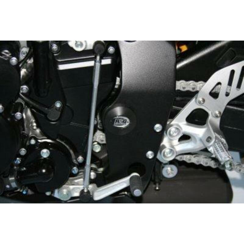 Insert de cadre gauche R&G RACING noir Suzuki GSX-R600/750 / GSX-S1000/F