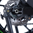 Pions de bras oscillant avec platine R&G RACING noir Kawasaki Z900