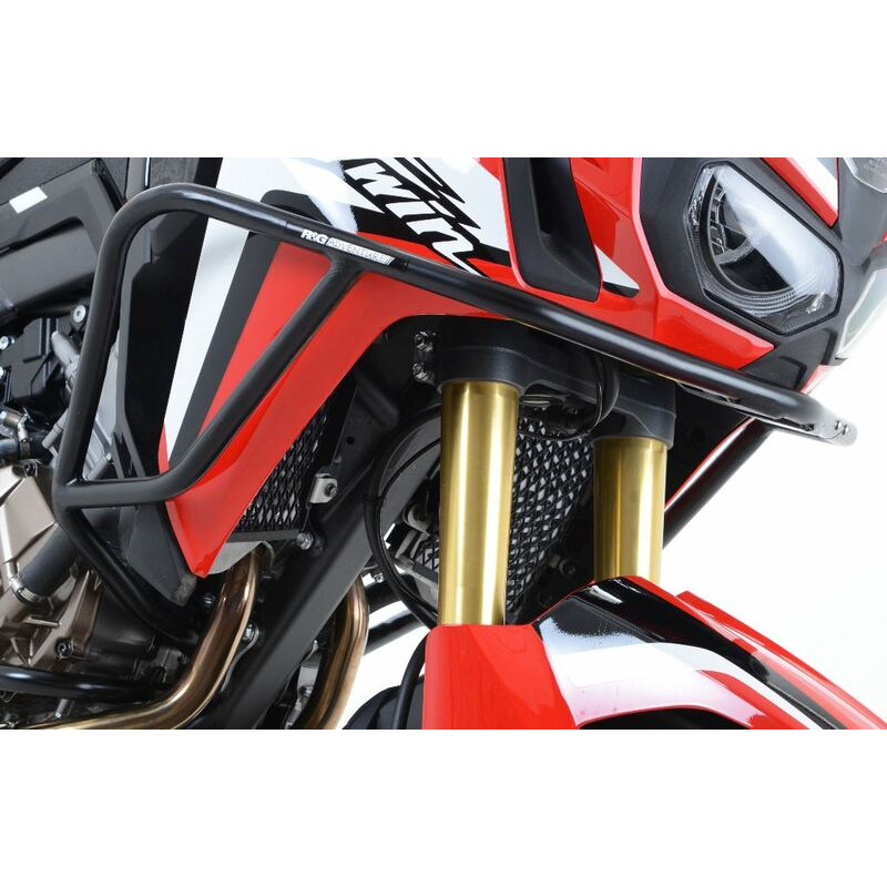 Protections latérales R&G RACING haute noir Honda CRF1000L Africa Twin