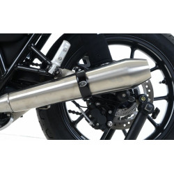 Protection de silencieux R&G RACING noir Triumph Street Twin