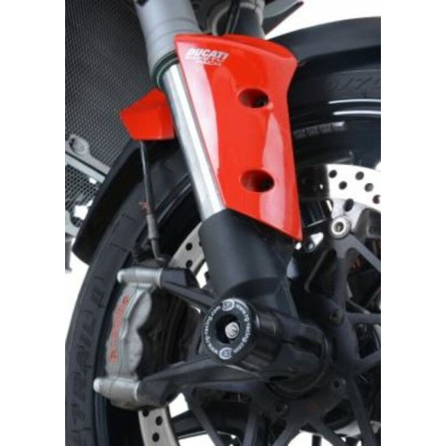 Protection de fourche R&G RACING noir Ducati Multistrada 1200