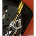 Protection de fourche R&G RACING noir Ducati