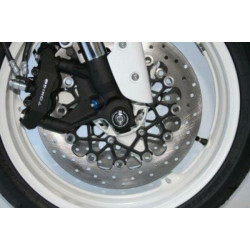 Protection de fourche R&G RACING noir Suzuki GSX-R600/750/1000