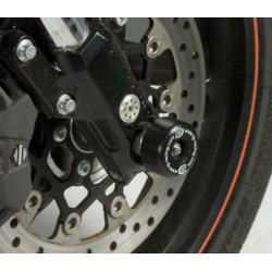 Protection de fourche R&G RACING noir Harley Davidson XR1200 X Sportster