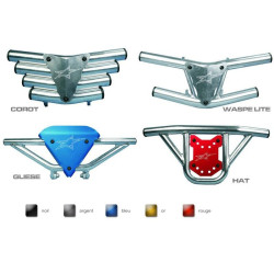 Bumper CROSS-PRO Waspe lite aluminium - Suzuki LT-Z400 Quadsport