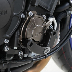 Slider moteur droit R&G RACING noir Yamaha YZF-R1