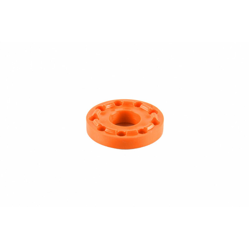 Insert caoutchouc pour tampon de protection LIGHTECH - Paire - Orange