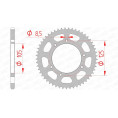 Kit chaîne AFAM A420M 11/52 - Couronne arrière standard Type 47103