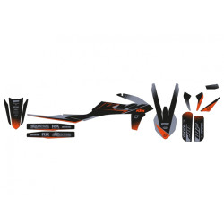 Kit déco BLACKBIRD Mat Black KTM SX/SX-F