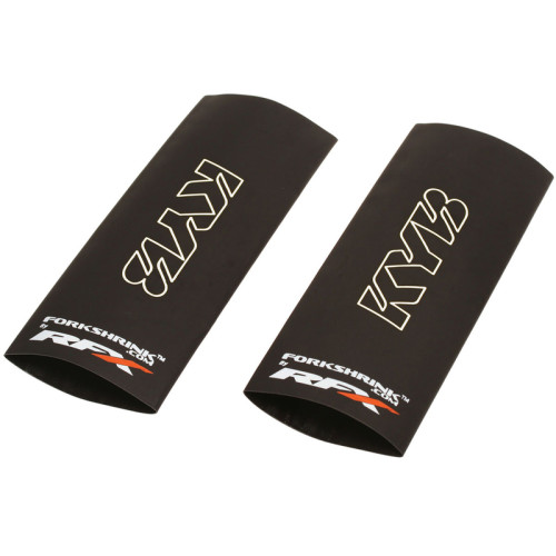 Protection de fourche supérieure RFX Race Series Forkshrink logo KYB - blanc