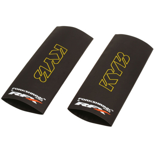 Protection de fourche supérieure RFX Race Series Forkshrink logo KYB - jaune