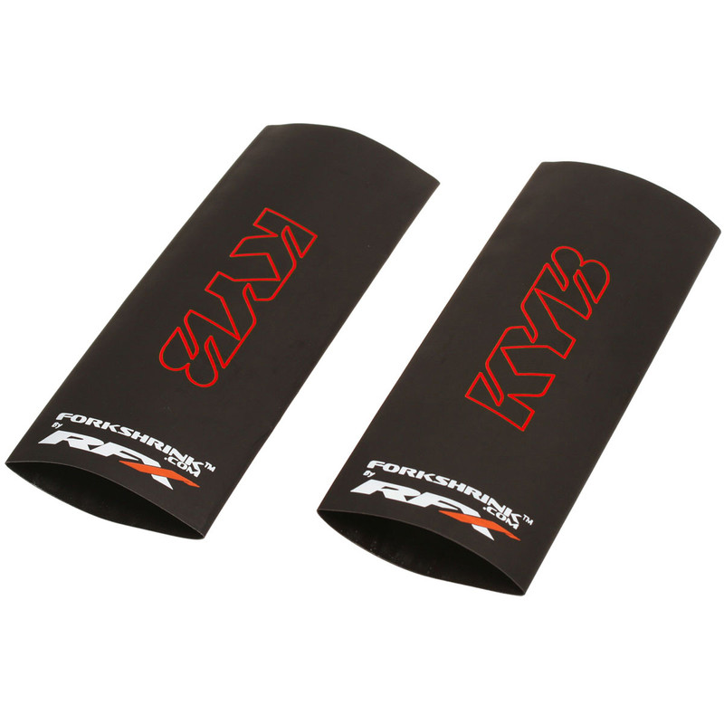 Protection de fourche supérieure RFX Race Series Forkshrink logo KYB - rouge