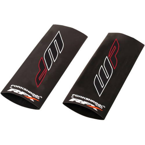 Protection de fourche supérieure RFX Race Series Forkshrink logo WP - blanc/rouge