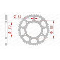 Kit chaîne AFAM A420M 11/53 - Couronne arrière standard Type 41100