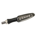 KOSO LED-Indicator , Matt Black, E-mark, Piece