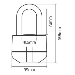 Bloque-disque OXFORD Boss Alarm 14mm