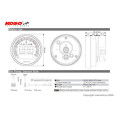 Compteur digital KOSO DL-04 - BMW R Nine T