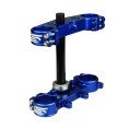 Te de fourche SCAR offset 25mm bleu