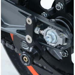 Pions de bras oscillant avec platine R&G RACING noir KTM