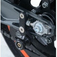 Pions de bras oscillant avec platine R&G RACING noir KTM