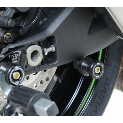 Pions de bras oscillant R&G RACING noir Kawasaki ZX-10R