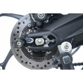 Pions de bras oscillant avec platine R&G RACING noir Triumph