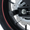 Pions de bras oscillant avec platine R&G RACING noir Honda CB500F/CBR500R