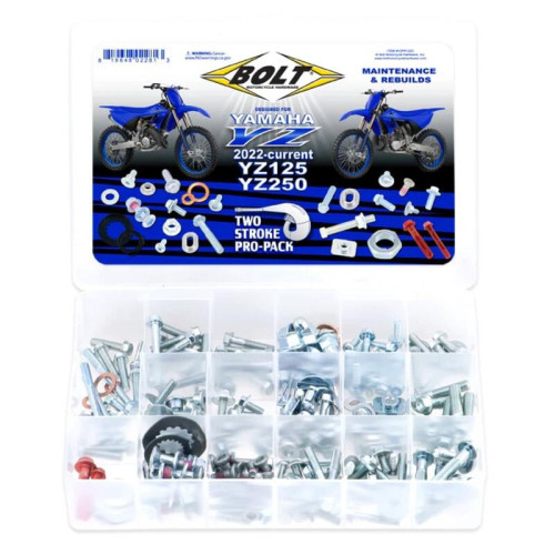 Kit visserie plastiques BOLT Pro Pack