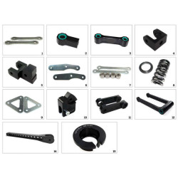 Kit de rabaissement de selle TECNIUM construction 15