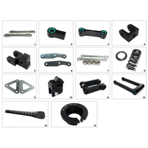 Kit de rabaissement de selle TECNIUM construction 12 