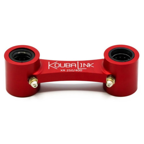 Kit de rabaissement de selle KOUBALINK (25.4 mm) rouge - Honda XR250R / 400R