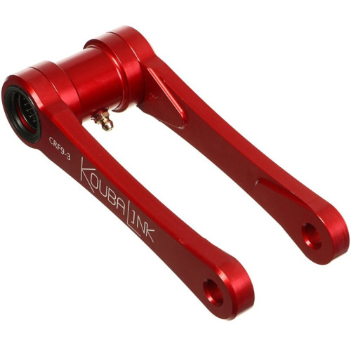 Kit de rabaissement de selle KOUBALINK (38.1 - 53.3 mm) rouge - Honda CRF250R / 450R