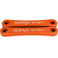 Kit de rabaissement de selle KOUBALINK (50.8 mm) orange - Kawasaki KLR650