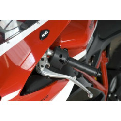 Cache-orifices rétroviseur R&G RACING - noir Ducati 848/1098/1198